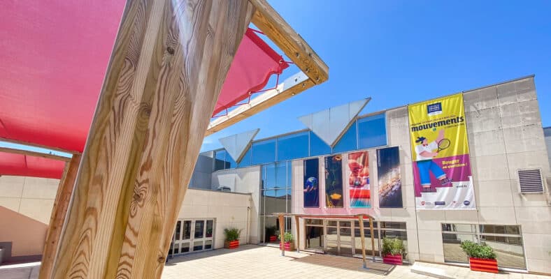 atrium Espace Mendès France de Poitiers